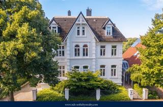 Villa kaufen in 27283 Verden, Jugendstilvilla mit Weitblick und direkter Allerlage im begehrten Burgbergviertel