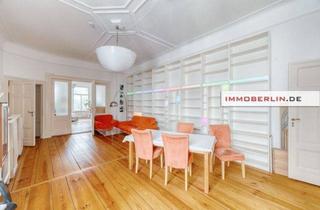 Wohnung kaufen in 10963 Berlin, IMMOBERLIN.DE - Faszinierende familienfreundliche Stuck-Altbauwohnung in beliebter Lage