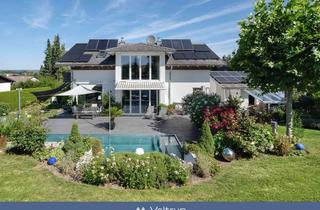 Haus kaufen in 82266 Inning, EIN ZUHAUSE VON AUSSERGEWÖHNLICHER QUALITÄT : ARCHITEKTUR, LICHT UND NATUR IN VOLLENDETER HARMONIE