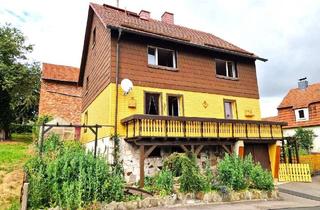 Haus kaufen in 36284 Hohenroda, Charmantes Wohnhaus mit Geschichte, viel Holz und idyllischem Wohnumfeld !!!