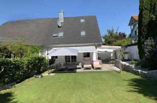 Haus kaufen in 86420 Diedorf, Ortsrandlage mit Feldblick & Sonne – Elegante DHH mit Kamin & Whirlpool