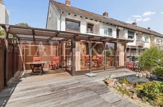 Reihenhaus kaufen in 21079 Langenbek, Endreihenhaus mit Garage u. Wintergarten