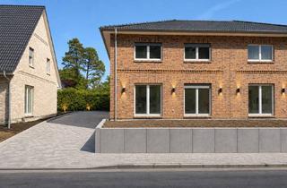 Haus mieten in Glinder Weg 22b, 21465 Reinbek, Erstbezug: Hochwertige Doppelhaushälfte mit Garten, Westterrasse, Wärmepumpe & Glasfaser