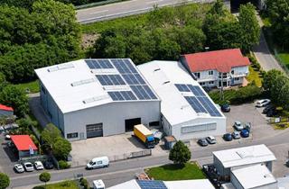 Gewerbeimmobilie mieten in Heegwaldring 11, 63694 Limeshain, Moderne Produktions- & Lagerhalle in Limeshain | ca. 1.100 m² | PV-Anlage | A45-Nähe |10 Stellplätze