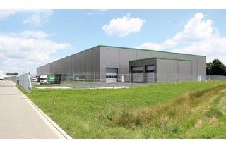 Gewerbeimmobilie kaufen in 88317 Aichstetten, Lager-/Logistikhalle mit Photovoltaik und 3 Überladebrücken zwischen Memmingen und Leutkirch