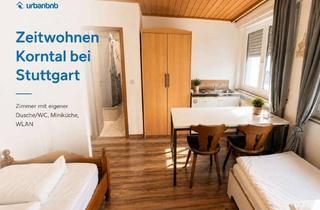 Immobilie mieten in Stammheimer Strasse, 70825 Korntal-Münchingen, Pension in Korntal - Zimmer für Wohnen auf Zeit