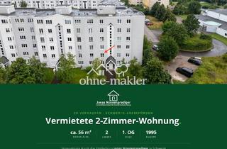 Wohnung kaufen in 19061 Schwerin, 2-Zimmer-Eigentumswohnung mit Garagenstellplatz als Kapitalanlage - für den Käufer provisionsfrei