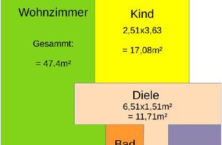 Wohnung mieten in Talstraße 14, 71404 Korb, Offen geschnittene Wohnung mit 94qm in der Nähe von Stuttgart