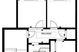 Wohnung mieten in Goethestraße 72, 68535 Edingen-Neckarhausen, neuwertige Wohnung 2-ZKB in Edingen mit Garagen-, Keller- und Gartenanteil