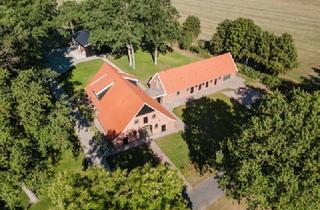 Einfamilienhaus kaufen in 49843 Getelo, Saniertes Fachwerk-Anwesen mit 1,6 ha Land – Wohnen, Pferde & Werkstatt bei Getelo
