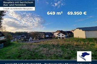 Grundstück zu kaufen in 63697 Hirzenhain, Attraktiver Bauplatz mit herrlicher Fernsicht