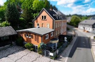 Doppelhaushälfte kaufen in 07366 Blankenstein, Rosenthal am Rennsteig - Charmantes Wohn- und Geschäftshaus am Bleilochstausee