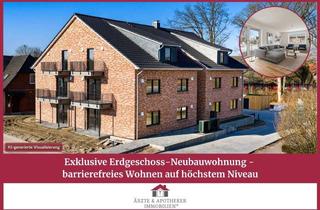 Wohnung kaufen in 23816 Groß Niendorf, Exklusive Erdgeschoss-Neubauwohnung - barrierefreies Wohnen auf höchstem Niveau