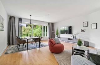 Wohnung kaufen in Falkentaler Weg 3a, 22587 Blankenese, Maisonette-Gartenwohnung Blankenese - 50 m zum Elbstrand, Garten & Garage, 92+70 m²