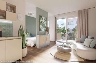 Wohnung kaufen in Furtweg, 85716 Unterschleißheim, 1,5-Zimmer-Apartment mit Balkon