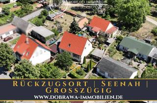 Wohnung kaufen in 15748 Märkisch Buchholz, Wohnen im Grünen mit Gartenteich und zusätzlichem Gästehaus