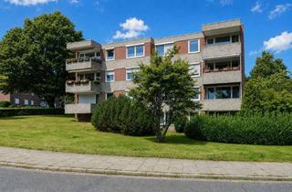 Wohnung kaufen in 21079 Rönneburg, Gepflegte 3-Zimmer-Wohnung mit Sonnenbalkon in Süd-/Westlage und großzügigem Kellerraum in bester