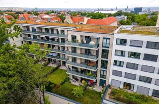 Wohnung mieten in Nürnberger Straße 38, 01187 Südvorstadt-West, Ganz oben mit großem Balkon und Blick ins Grüne. Neubau in ruhiger zentraler Lage der Südvorstadt.