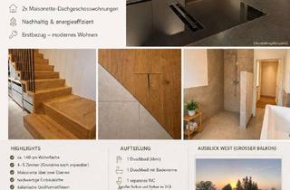 Wohnung mieten in Ortsstraße, 63486 Bruchköbel, ERSTBEZUG Hochwertige Maisonette Wohnung mit Feldblick