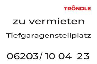 Garagen mieten in Hauptstraße 359, 68535 Edingen-Neckarhausen, Tiefgaragenstellplatz in Edingen-Neckarhausen zu vermieten!