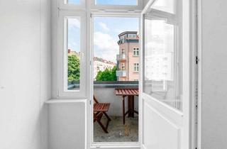 Wohnung kaufen in Corinthstraße 48, 10245 Berlin, Provisionsfrei! Bezugsfreie 2,5-Zimmer Altbauwohnung mit Balkon im Laskerkiez