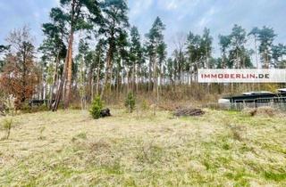 Grundstück zu kaufen in 16556 Hohen Neuendorf, IMMOBERLIN.DE - Naturverwöhntes Baugrundstück in familienfreundlicher Lage