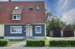 Doppelhaushälfte kaufen in 26954 Nordenham, Komfort & Charme – Doppelhaushälfte mit ausgebautem Dach, großzügigem Garten und moderner Technik