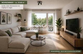 Wohnung kaufen in Lausanner Str. 127-131, 28325 Bremen, 3-Zimmer-Wohnung mit Balkon in Bremen-Osterholz – provisionsfrei