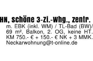 Wohnung mieten in 74072 Heilbronn, HN, schöne 3-Zi.-Whg., zentr. m. EBK (inkl. WM) / TL-Bad (BW)/ 6