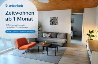 Immobilie mieten in Frankenstraße, 70771 Leinfelden-Echterdingen, Zeitwohnen Leinfelden-Echterdingen - möblierte Wohnung mieten ab 1 Monat