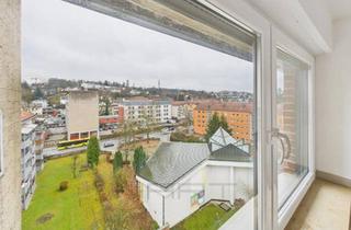 Wohnung kaufen in 94032 Passau, Passau - Besonderes Wohnen über den Dächern Passaus 3,5 Zi. + Loggia