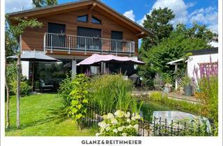 Einfamilienhaus kaufen in 82065 Baierbrunn, Exklusives KfW-40-Einfamilienhaus mit Galerie, Kamin und Schwimmteich