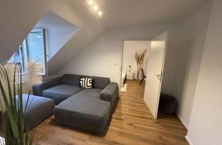 Wohnung kaufen in 68169 Neckarstadt, Charmante, vollständig modernisierte 2-Zimmer-Dachgeschosswohnung – teilmöbliert – in zentraler Lage