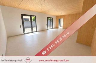 Wohnung mieten in 54346 Mehring, Merhring: Moderne Neubau-Erdgeschosswohnung mit eigenem Eingang, Stellplatz und Terrasse.