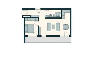 Wohnung mieten in Friedenauer Höhe, 22, 12159 Friedenau, Zuhause mit 2 Zimmern und Balkon in Friedenau