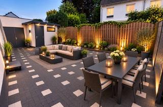 Wohnung mieten in 41468 Neuss, Erdgeschosswohnung auf 2 Ebenen mit Terrasse und Pkw-Außenstellplatz! Rheinnähe!
