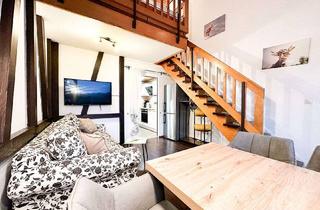 Wohnung mieten in Am Hössel 2-8, 87534 Oberstaufen, Exklusive, voll möblierte Maisonette-Wohnung mit Parkplatz & Schwimmbad
