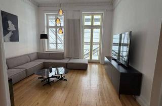 Wohnung mieten in Bundesstrasse, 20146 Rotherbaum, Möbliert und sofort bezugsfertig, 156 m² Altbau mit Balkon nahe Uni Hamburg