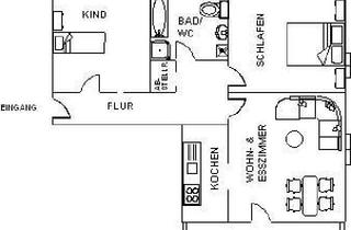 Wohnung mieten in Blankenbühlstraße 10, 95643 Tirschenreuth, Helle 3-Zimmer Wohnung mit Balkon