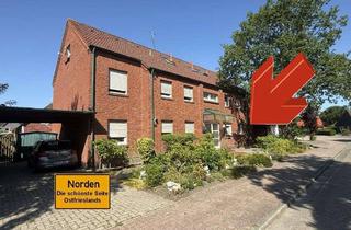 Wohnung mieten in 26506 Norden, 3-Zimmer Erdgeschosswohnung im beliebten Norder Stadtteil Neustadt!