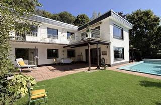 Haus kaufen in 65388 Schlangenbad, PURE LEBENSQUALITÄT AM WALDRAND VON GEORGENBORN! TOLLES FAMILIENDOMIZIL MIT FERNBLICK UND POOL