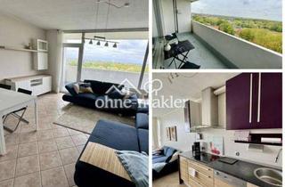 Wohnung mieten in Rheingoldstr. 1, 46446 Emmerich, Möblierte 1-Zimmer-Wohnung im 10. Stock mit herrlicher Aussicht