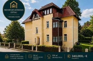 Haus kaufen in 02763 Zittau, Stilvolles 5-Familienhaus: Kapitalanlage oder Wohnen mit Mieteinnahmen