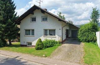 Einfamilienhaus kaufen in 37281 Wanfried, Stadtrand: Solides Einfamilienhaus für wohnen auf einer Ebene mit Garten und Garage