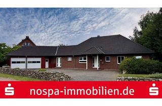Haus kaufen in 24873 Havetoft, 4-Zimmer-Bungalow mit großem Grundstück und angrenzender Koppel in Havetoft-Hostrup