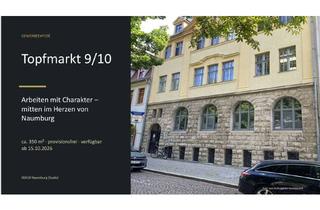 Büro zu mieten in Topfmarkt, 06618 Naumburg, Stilvoll modernisiert: Büroetage in historischem Umfeld