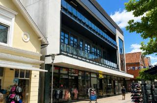 Büro zu mieten in Nordersteinstr. 18, 27472 Cuxhaven, individuell gestaltbare Büro- oder Praxisfläche mit Blick über die Fußgängerzone von Cuxhaven