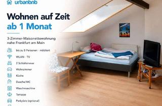 Immobilie mieten in Schulstrasse, 65824 Schwalbach, Wohnen auf Zeit in Frankfurt - Schwalbach - Wohnung mieten möbliert ab 1 Monat