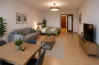 Immobilie mieten in Wentzingerstraße 62, 79106 Stühlinger, Möbliertes Apartment am Freiburger Hbf | Balkon | All-inclusive | 1–6 Monate