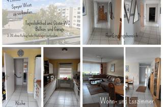 Wohnung kaufen in 67346 Speyer, 4-Zimmer-Wohnung mit Garage & hohen Rücklagen in Speyer West